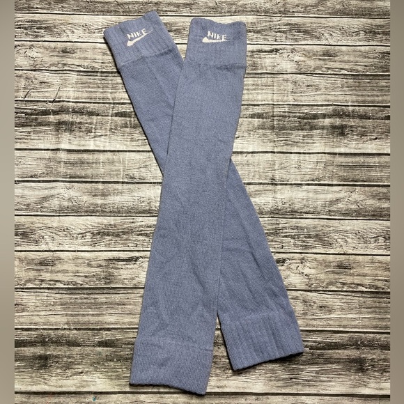 Nike Accessories Vintage Nike Blue Knit Leg Warmers 26 Excellent